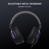 Headset with Microphone for PC, PS4,PS5, Xbox - Detachable Noise Canceling Mic, 3D Surround Sound