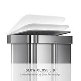 simplehuman 58 Liter / 15.3 Gallon Rectangular Dual Compartment Recycling Step