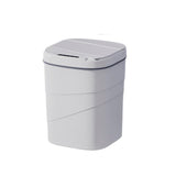 BXFIRS PP Material Household Intelligent Garbage Bin Kitchen Living Room Bedroom Sensing Trash Can(OneColor,22 * 22.5 * 33.5cm)