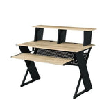 47" Computer Desk With Top Storage, Studio Desk For Music Production
