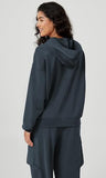ODODOS Women's Modal Soft Oversized Hoodies Long Sleeve Hooded Sweatshirts Pullover Top with Kangaroo Pocket, Navy, Large
