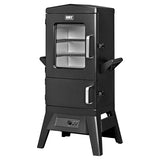 Digital Electric Smoker with Cover, LED Display Build in Meat Probe Large Capacity BBQ Smokers, 4 Racks Smoke More with 633 sq in Cooking Area