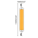 UGEFKMQ R7S Light Bulbs Led R7S 78Mm 10W R7S Led 118Mm Bulb R7S Led Bulbs Ac/Dc 110V 2Pc,Natural Light,118Mm 10W