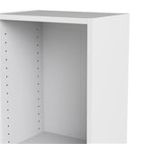 Scranton & Co 80" x 16" Modern Wood 5-Shelf Narrow Vertical Bookcase, for Living Room/Study/Office