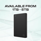 Seagate Portable 1TB External Hard Drive HDD – USB 3.0 for PC, Mac, PlayStation