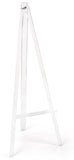 Displays2go Acrylic Display Easel for Floor, A Frame Design, Fixed Pegs - Clear (ACEASFLAFF)