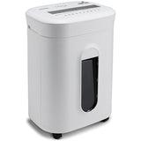 10-Sheet Micro-Cut Paper and Credit Card Shredder with 6 Gallon Pullout Basket