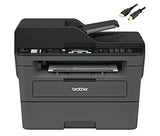 One Laser Monochrome Printer, Print, Copy, Scan, Fax - 26 ppm, 2400 x 600 dpi Brother