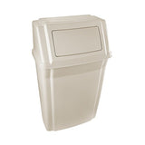 Rubbermaid Commercial Products Profile Wall Mount Trash/Garbage Can/Bin, 15 GAL
