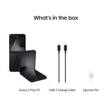 Samsung Galaxy Z Flip7 FE Cell Phone, 256GB AI Smartphone, Unlocked Android, Long Battery Life