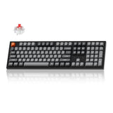 Wireless Custom Mechanical Keyboard, QMK 2.4 GHz Bluetooth Full-Size with Hot-swappable Keychron Super Red