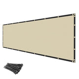 Privacy Fence Screen 4' x 50' Heavy Duty Fencing Cover Mesh Windscreen Cloth for Outdoor