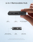 Anker Nano Laptop Docking Station with Detachable Hub, 13-in-1 USB-C Triple Display Docking with 2 HDMI+1 DP