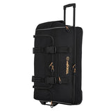 ATG Compass Rolling Travel Duffel Bag, Rich Black, 22-Inch
