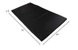 Power Systems Premium Gym Mat, 72 x 24 x 2 Inches, Jet Black (90811)