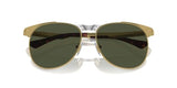 Persol Unisex 649 Iron Aviator Sunglasses