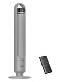 Dreo Tower Fan for Bedroom, 4 Speeds, 3 Modes Standing Fans for Room with 90° wide Oscillating, 28dB Quiet for Sleep, 25ft/s Velocity, 29ft Coverage, 8H Timer, Remote, Living Room, Office, Home, Grey