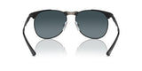 Persol Unisex 649 Iron Aviator Sunglasses