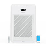 Newpad Air Purifiers for Home Large Room Covers Up to 2277 Ft², 22 dB HEPA Air Purifiers for Home Bedroom, Air Quality Monitor, Timer, Child Lock, KJ-520, White