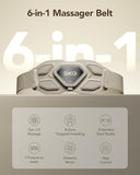 SKG Lower Back Massager for Pain Relief Deep Tissue Christmas Gifts for Men Women Adjustable Cordless Heating Pad Infrared Vibrating Back Massager Gifts for Dad Mom Grandpa