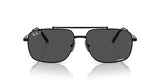 Ray-Ban Women's Rb8096 Michael Titanium Rectangular Sunglasses