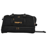ATG Compass Rolling Travel Duffel Bag, Rich Black, 22-Inch