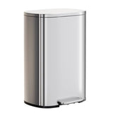 PayLessHere Trash Can with Lid, 13 Gallon (50L) Stainless Steel Kitchen & Office