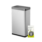 Automatic Large Kitchen Trash Can Touchless, Stainless Steel