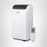 BLACK+DECKER Smart Portable Air Conditioner with Heat, 12,000 BTU Cooling, 9,000 BTU Heating for Rooms up to 550 Sq. Ft., Follow Me Remote, BPACT12HWT, White