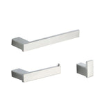 Bathroom Hardware Set Robe Hook Toilet Roll Paper Holder GROWBY