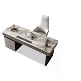TRABVVIJSC L Shaped Desk Desk Minimalist Luxury Desktop Computer Home Study