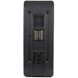 Compost Bin, Charcoal Gray Windshield Washing Service Center, Outdoor Trash Can for Car Dealerships or Stations, Number 02