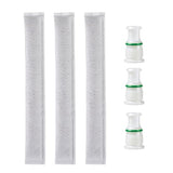 A/C Receiver Drier Desiccant Element Kit 10898KTC – 3Pcs Insert Cartridges, XH9 Desiccant – Fit for Honda, Toyota, Lexus, Acura, Ram, Audi, Subaru, Ford, Chevy & More