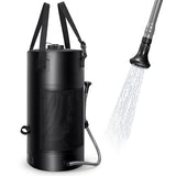 SPACEREST Solar Shower Bag, 5 Gal/20L Solar Heating Camping Shower Bag, On-Off Switchable Shower Head, Portable Shower with Thick Tarpaulin for Camping, Surfing, Outdoor Traveling, No Tear & Leak