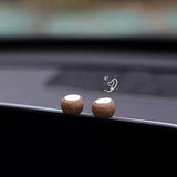 RCAGCAT Miniature Cat Figurines for Office, Funny Frog Sculpture for Car Rearview Mirror, Desk Computer Decor for Home Garden Decoration