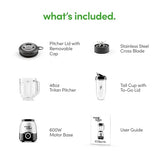 Combo Blender, 48oz Pitcher, Blending Cup, Simple Speed Dial Magic Bullet