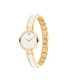 Movado Moda Women's Watch - Swiss Quartz 2H Movement, Plated Stainless Steel