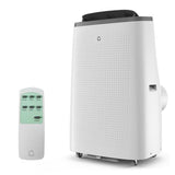 Garvee 14000 BTU Portable Air Conditioner for Rooms up to 750 Sq. Ft, 3-in-1 AC Unit with Cooling, Dehumidifier & Fan, 3 Fan Speeds, Auto Swing, 24H Timer, Energy-Saving, Remote & Window Kit, Gray