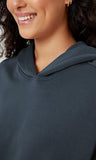 ODODOS Women's Modal Soft Oversized Hoodies Long Sleeve Hooded Sweatshirts Pullover Top with Kangaroo Pocket, Navy, Large