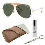 Ray-Ban x Dolce Gabbana Edition RB3138M SHOOTER Aviator Sunglass with Kit