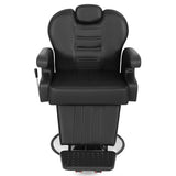 Artist hand Barber Chair for Barbershop Hydraulic Recliner Salon Chair 360 Degree Swivel with Adjustable Headrest Wide Seat Shampoo Spa Beauty Equipment for Hair Stylist