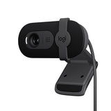 Logitech Brio 101 Full HD 1080p Webcam for Meetings, Streaming, Desktop, Laptop, PC - Built-in Mic, Shutter, USB-A,-Black