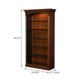 Starlight Canyon Home Cherry Veneer Bookcase with Distressed-Finish
