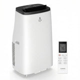 GarveeHome 15,000 BTU Portable Air Conditioner – 3-in-1 Cooling, Fan & Dehumidifier – Quiet ≤54dB – LCD Remote, 24H Timer – Air Purification – Window Kit – Dark Top Cover