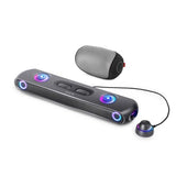 OXS Thunder Pro+ Gaming Soundbar with Wireless Satellite Neck Speaker, 7.1.2 Dolby Atmos Surround Sound System, Built-in Woofer, App Customization, RGB Effects, 3 Pro Gamer Modes, Sleek Toggle Design