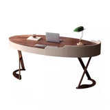 zhongxlla Standing Desk, Modern Writing Desk Workstation with Drawer