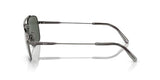 Ray-Ban RB8096 Michael Titanium Rectangular Sunglasses