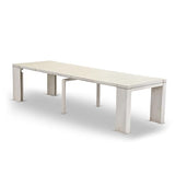 Luxe by East West Furniture X12X2-00W-27-13 Pieces Extendable Dining Set Includes a Rectangle Xtenczar Dining Table and 12 Light Gray