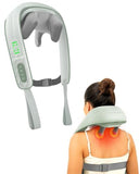 Snailax Cordless Neck Shoulder Massager with Heat, 4D Deep Tissue Kneading, Shiatsu Back Massager Pillow for Neck, Shoulder, Christmas Gifts for Men, Women