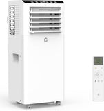 GAOMON 8000 BTU Portable Air Conditioner 2PCS, 3-in-1 AC Unit with Cool Dehumidifier Fan for Rooms up to 350 Sq.Ft, Quiet AC with Remote Control, 24H Timer, Sleep Mode & Window Kit, R32 Refrigerant